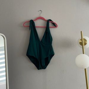 Deep Green Bathing suit from Oysho